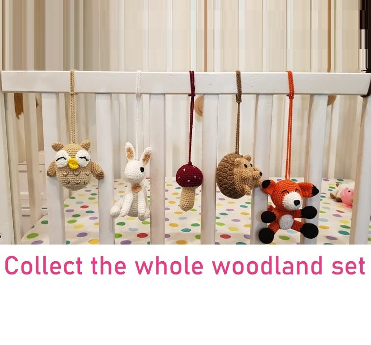 Pram/Cot Creature - Whole Set - Woodland Creatures