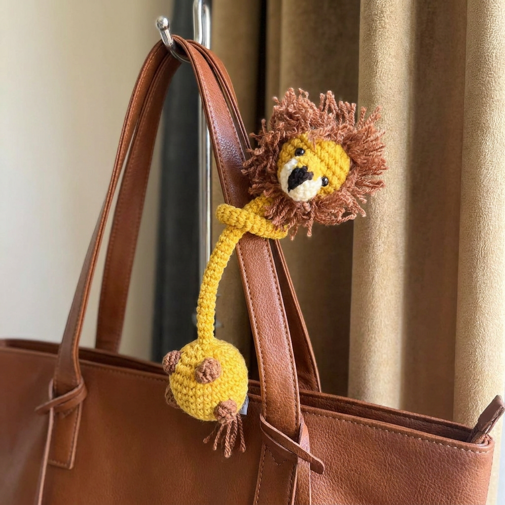 Bag Tie - Kind Lion