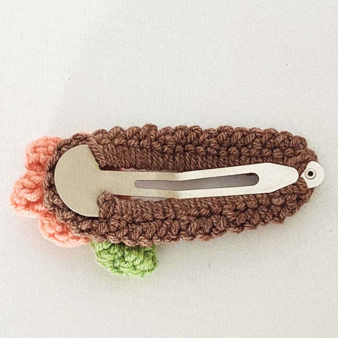 Hair Clip - Flower (Apricot)