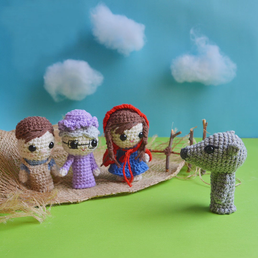 Funny finger Puppets - Little Red Riding Hood