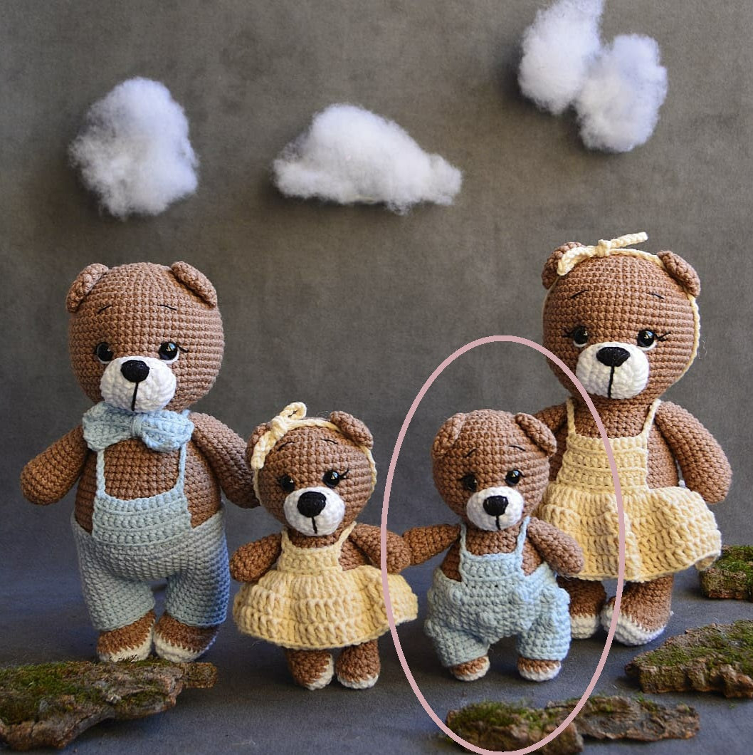 Cuddle Doll - Dean & Deb Bear & Family