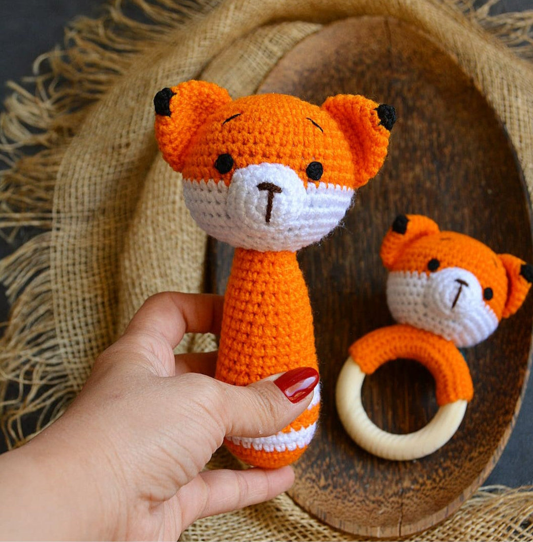 Rattles - Fox Strait Rattle and Teething