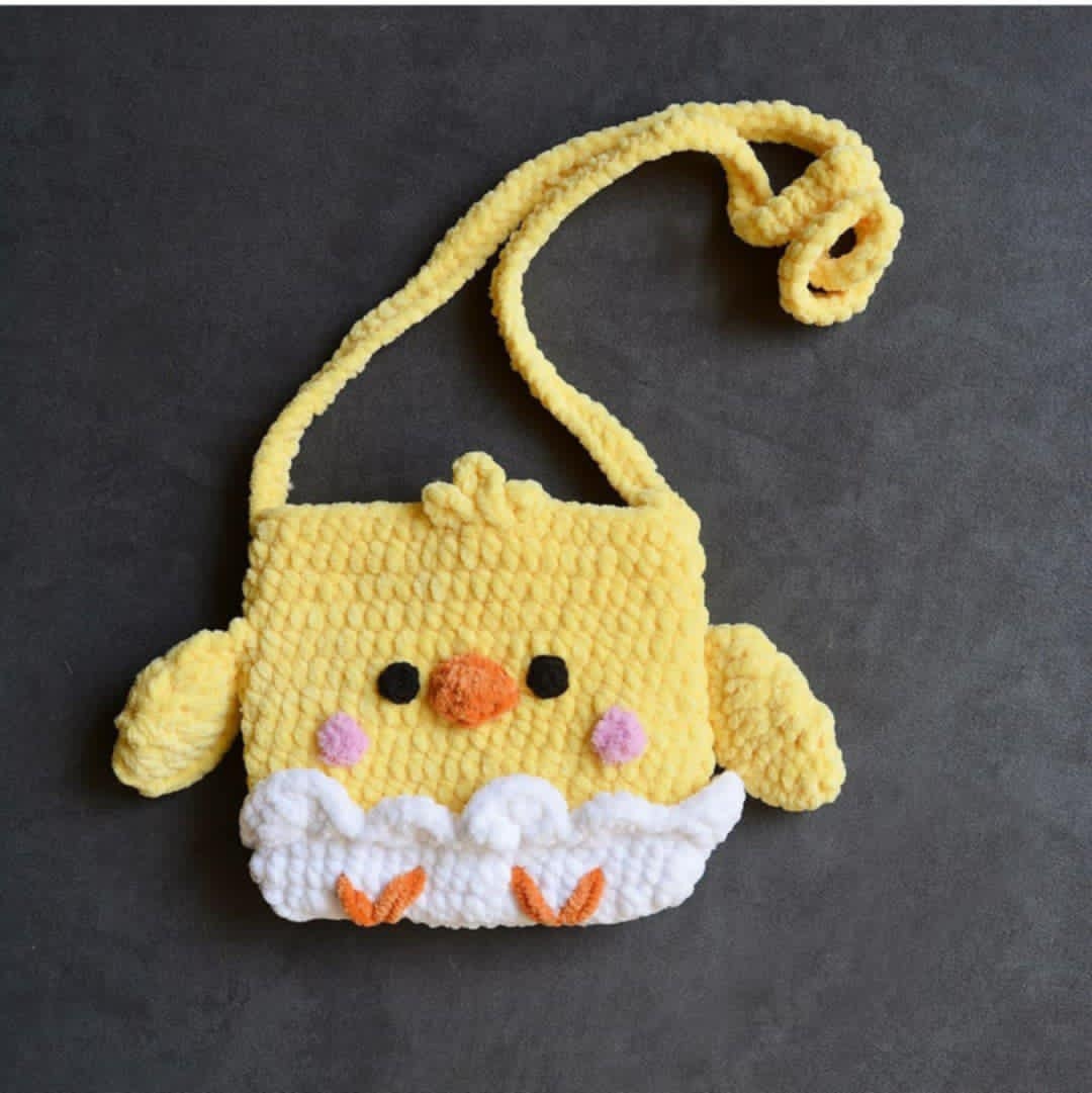 Cute Handbag - Chicken (Velvet)