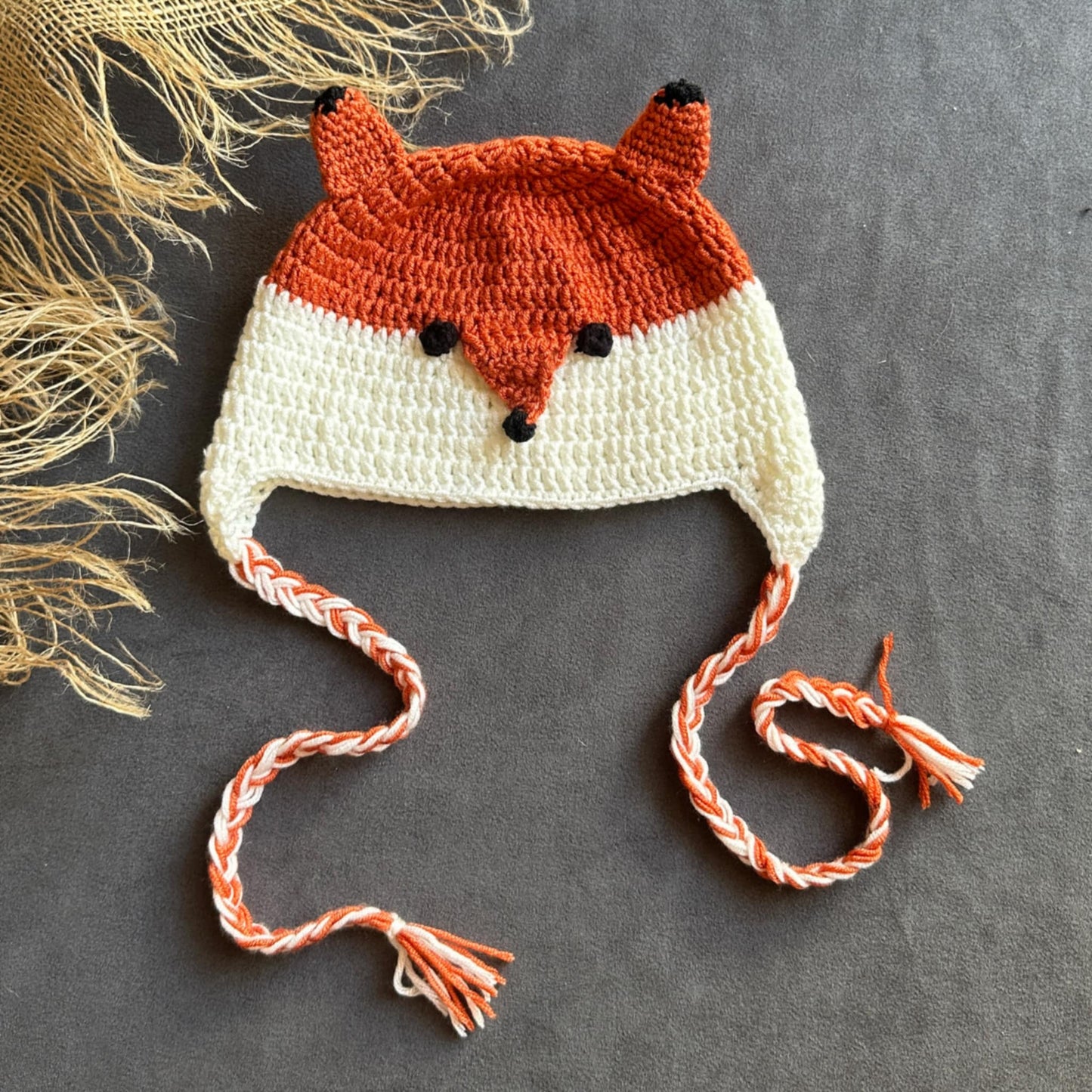 Baby Beanie - Fox
