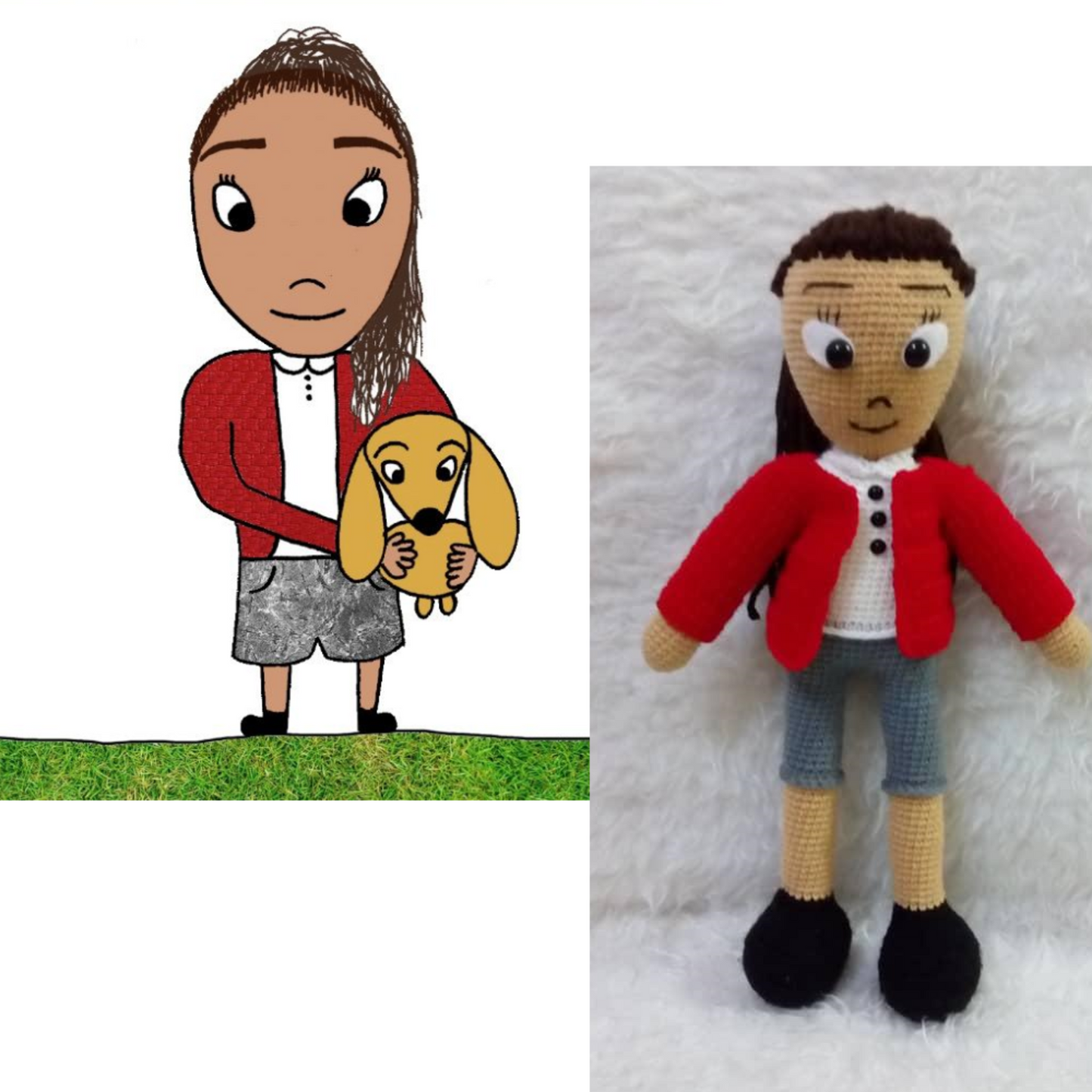Step 1 Sample - Large (30-40cm) human or human-like