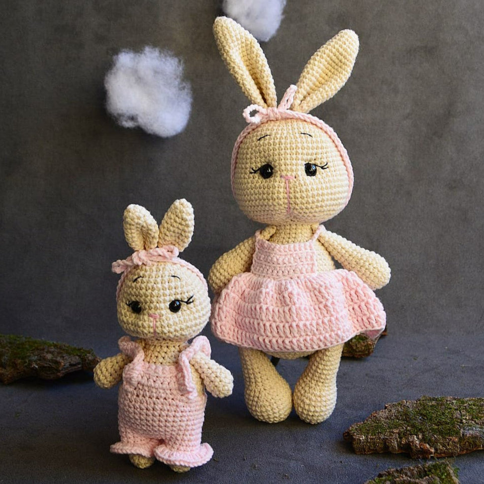 Cuddle Doll - Betty & Ben Bunny & Family