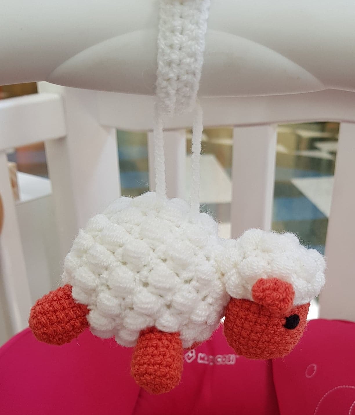 Pram/Cot Creatures - Head - Sheepy