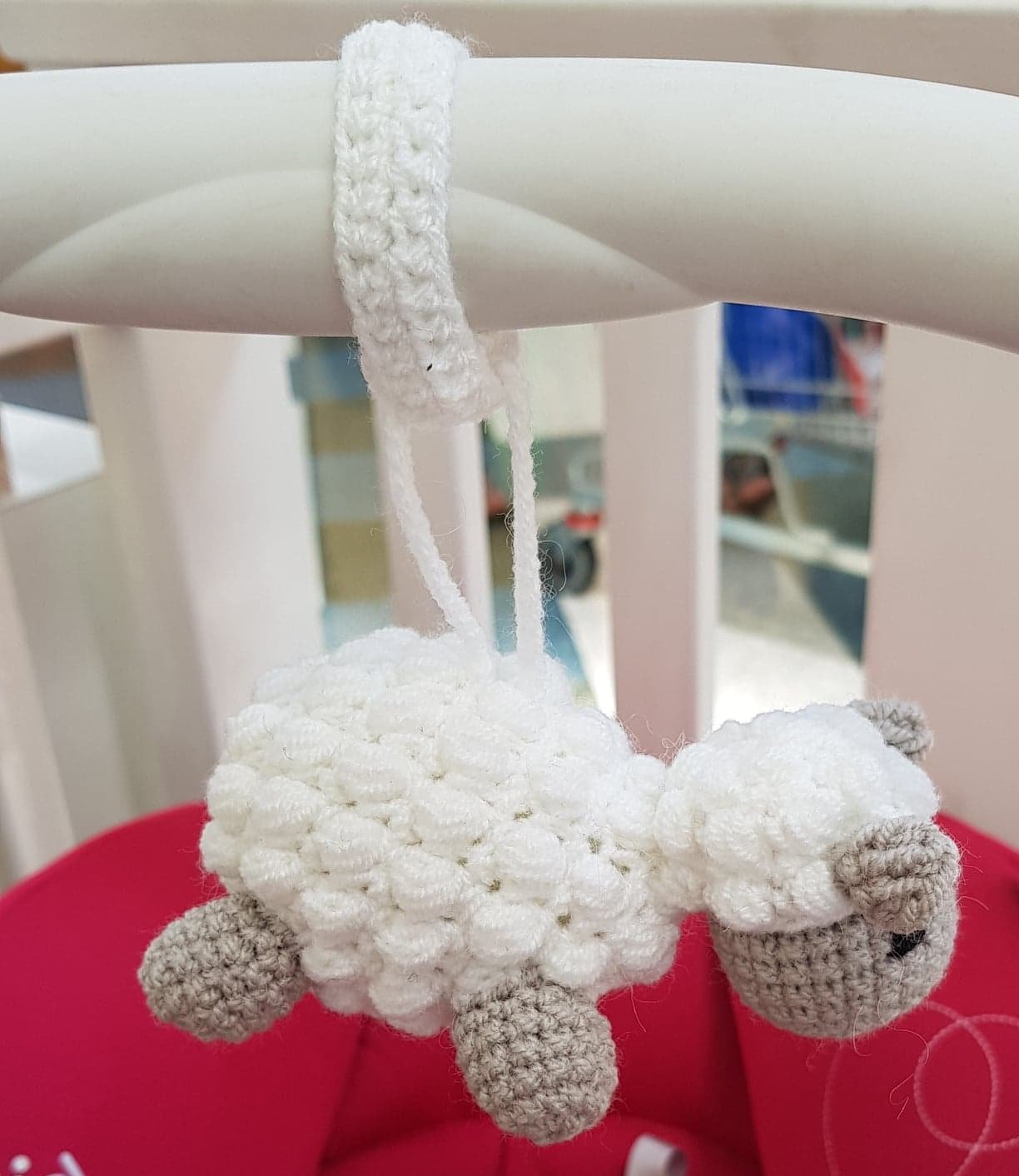 Pram/Cot Creatures - Head - Sheepy