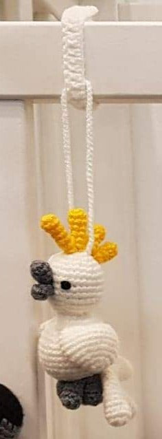 Pram/Cot Creature - Hanging - Cockatoo