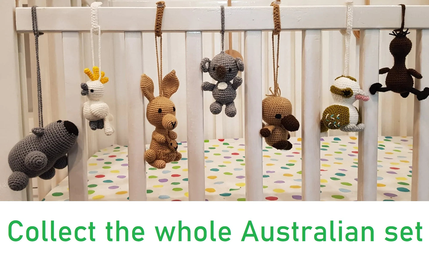 Pram/Cot Creature - Whole Set - Australian Creatures