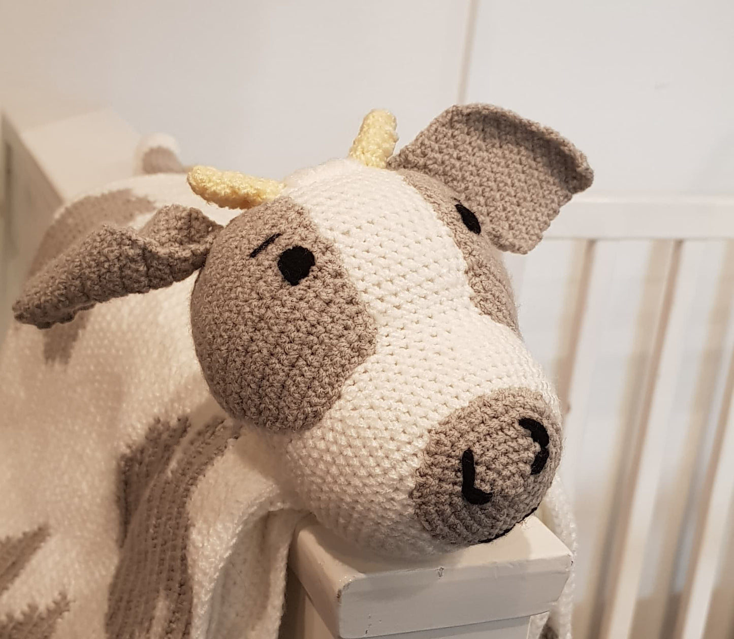 Baby Blanket - Cow