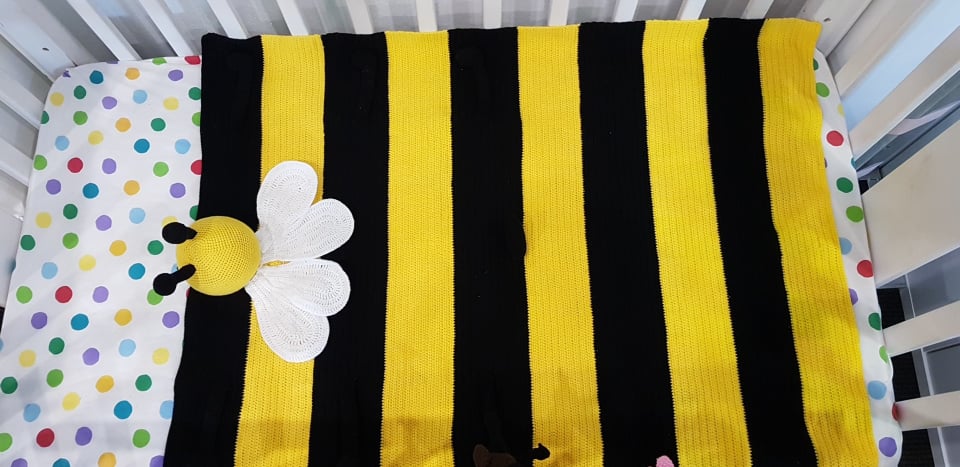 Baby Blanket - Bee