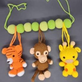 Pram/Cot Creature - Hanging - Savanna Animals