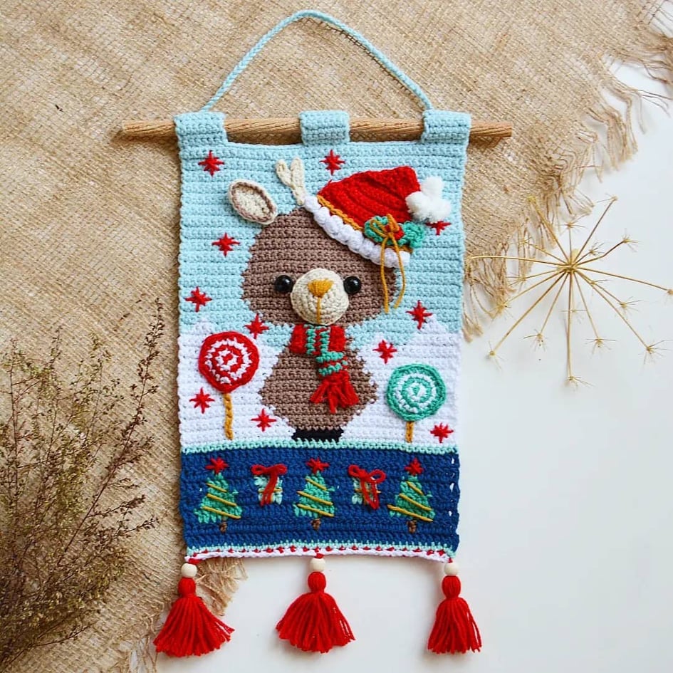 Cute Wall Art - Reindeer