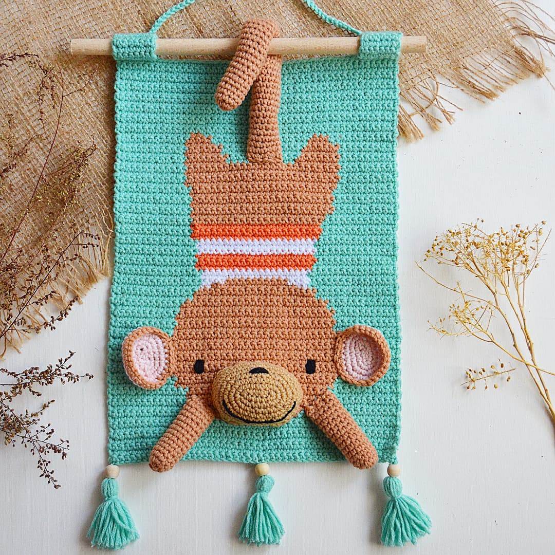 Cute Wall Art - Monkey