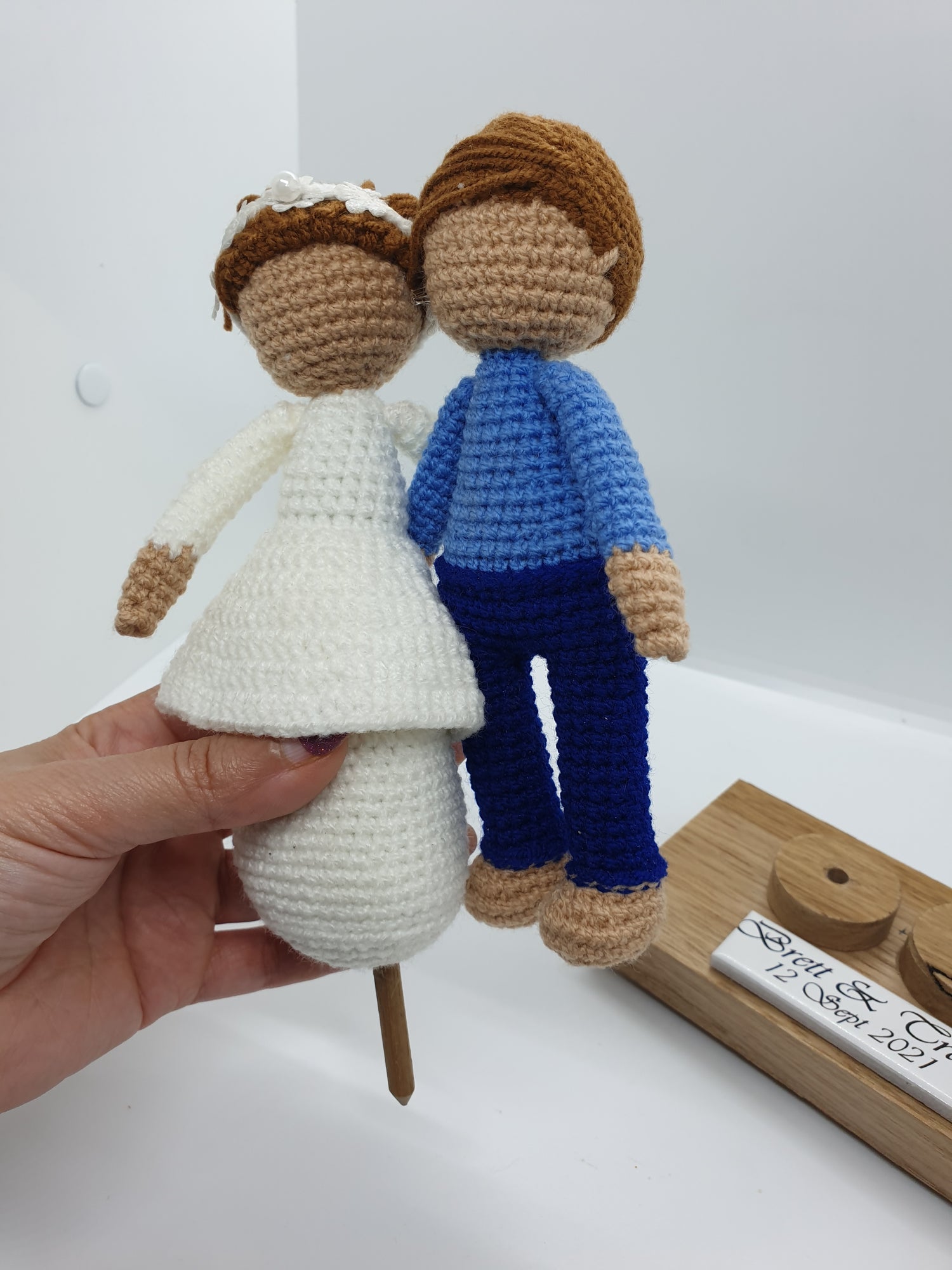 Customised Wedding Cake Topper