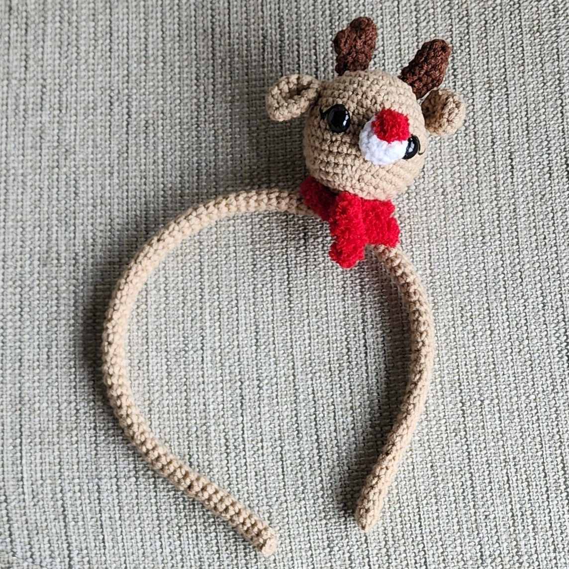 Christmas Head Band - Reindeer