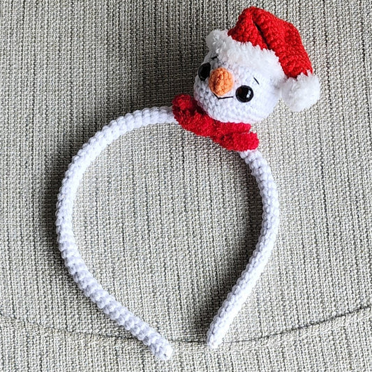 Christmas Head Band - Snowman