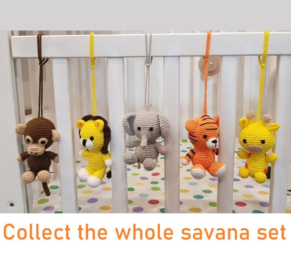 Pram/Cot Creature - Whole Set - Jungle Creatures