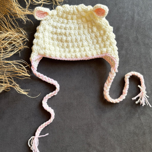 Baby Beanie - Lamb