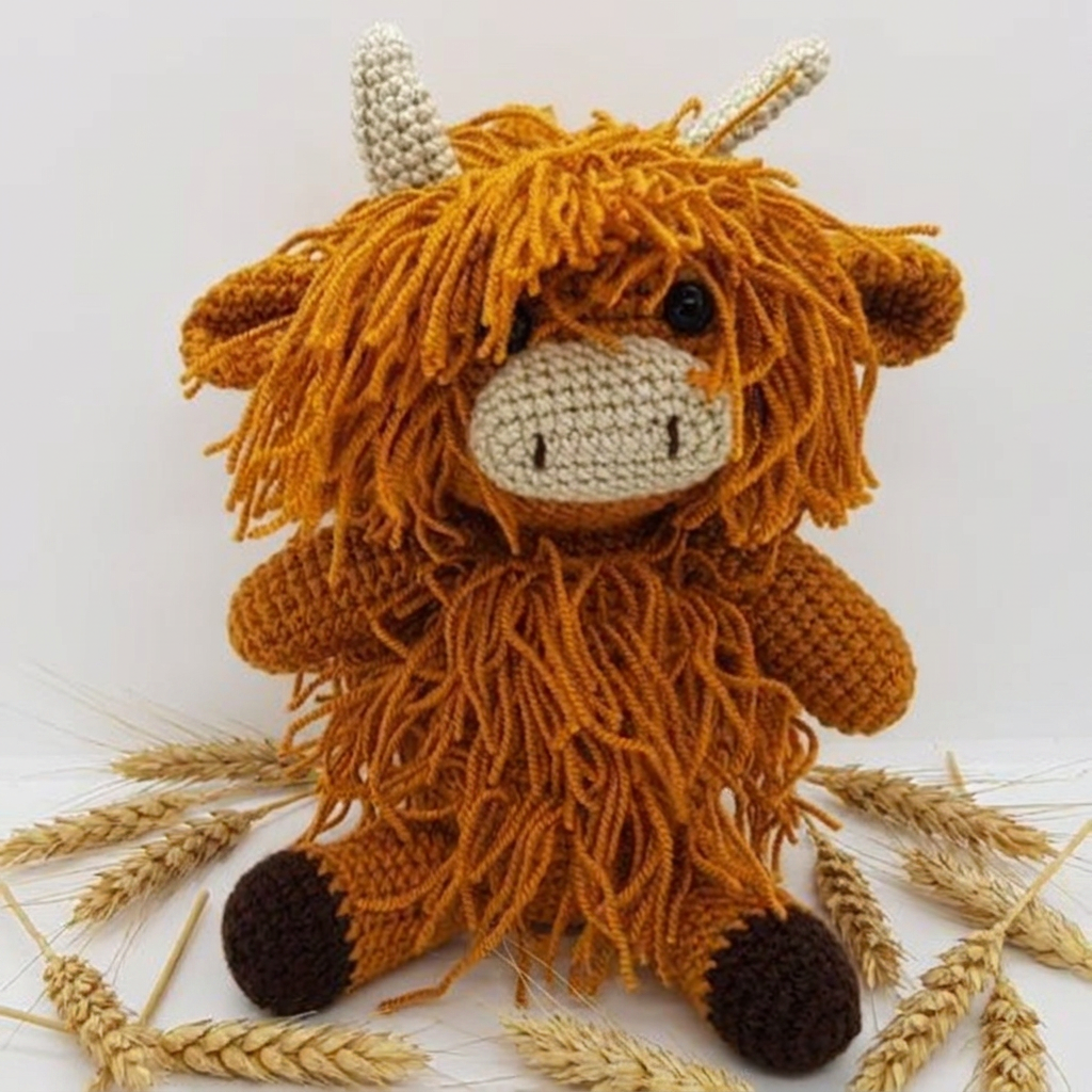 Forever Doll - Highland Cow