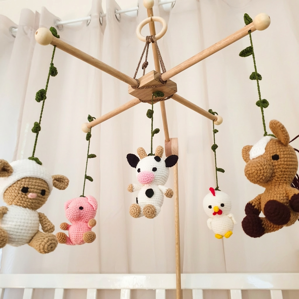 Baby Mobile - Farm Yard