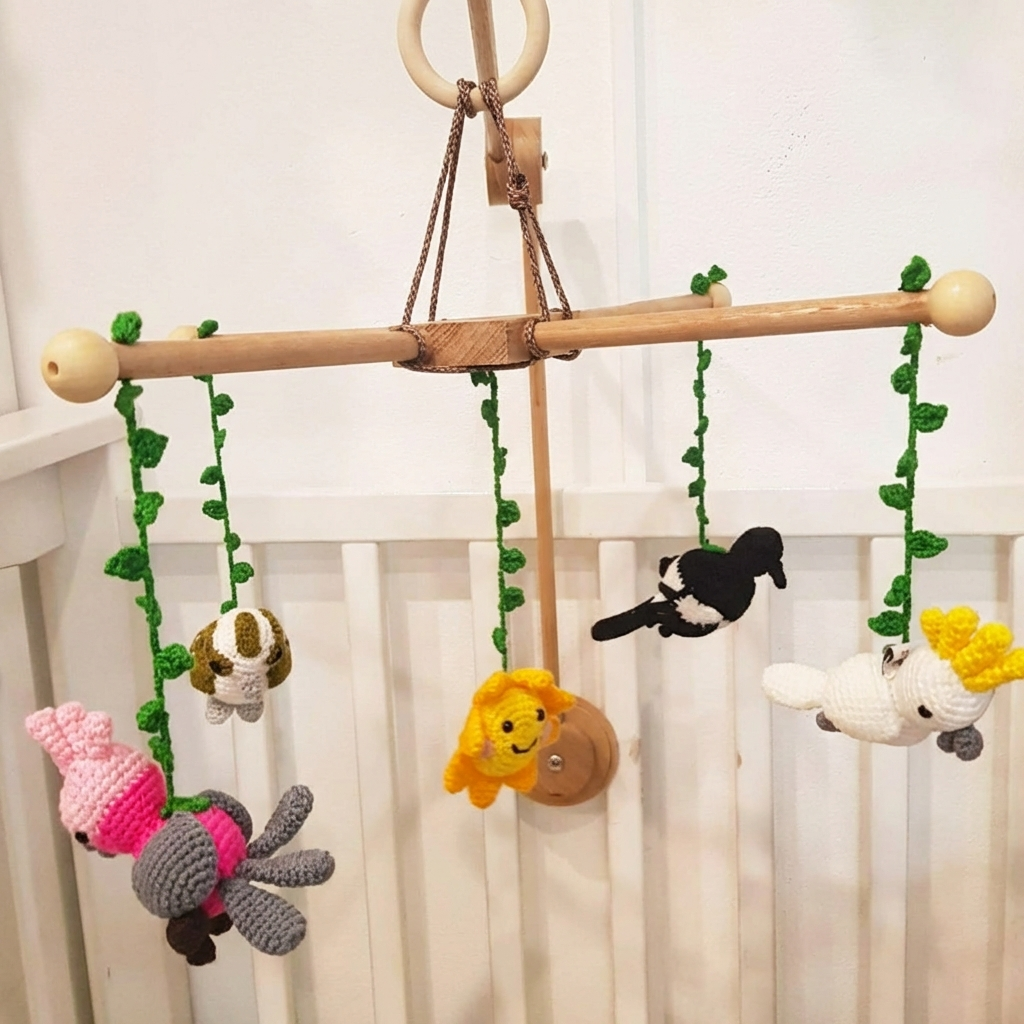 Baby Mobile - Australian Birds