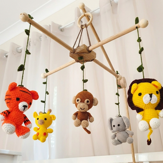 Baby Mobile - Savanna Animals