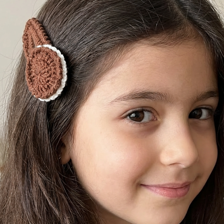 Hair Clip - Cookie