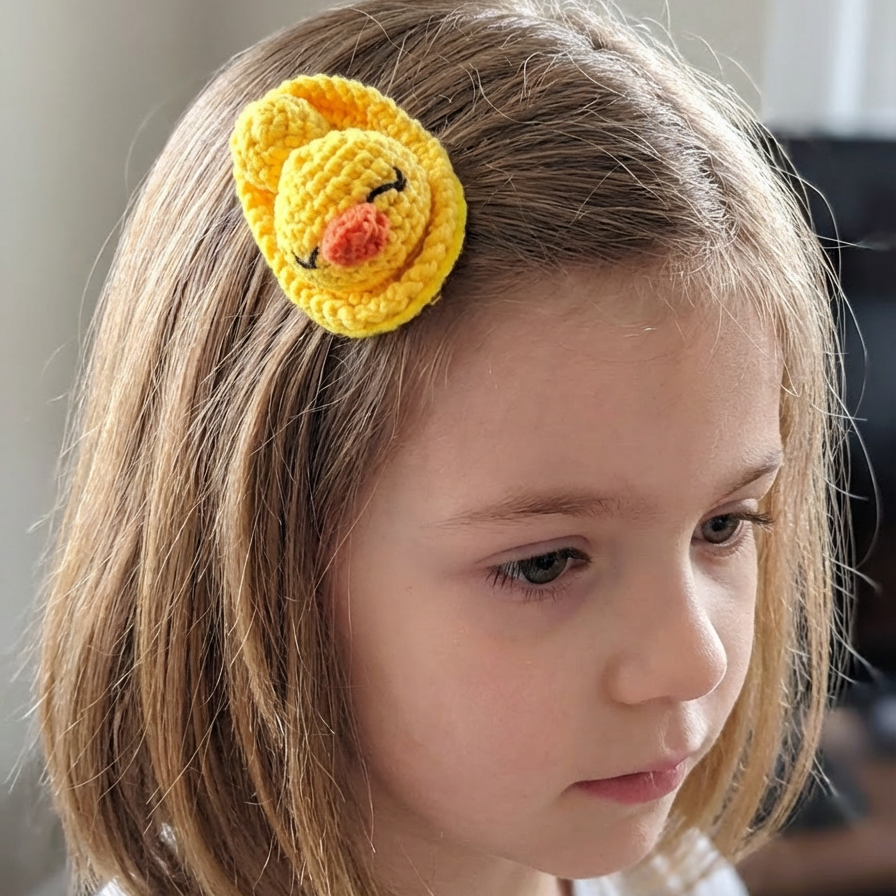 Hair Clip - Ducky