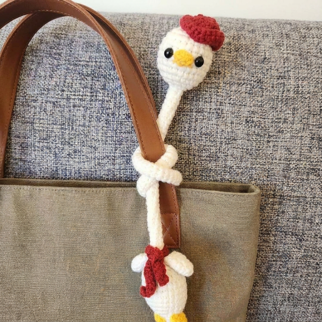 Bag Tie - Handsome Chicken