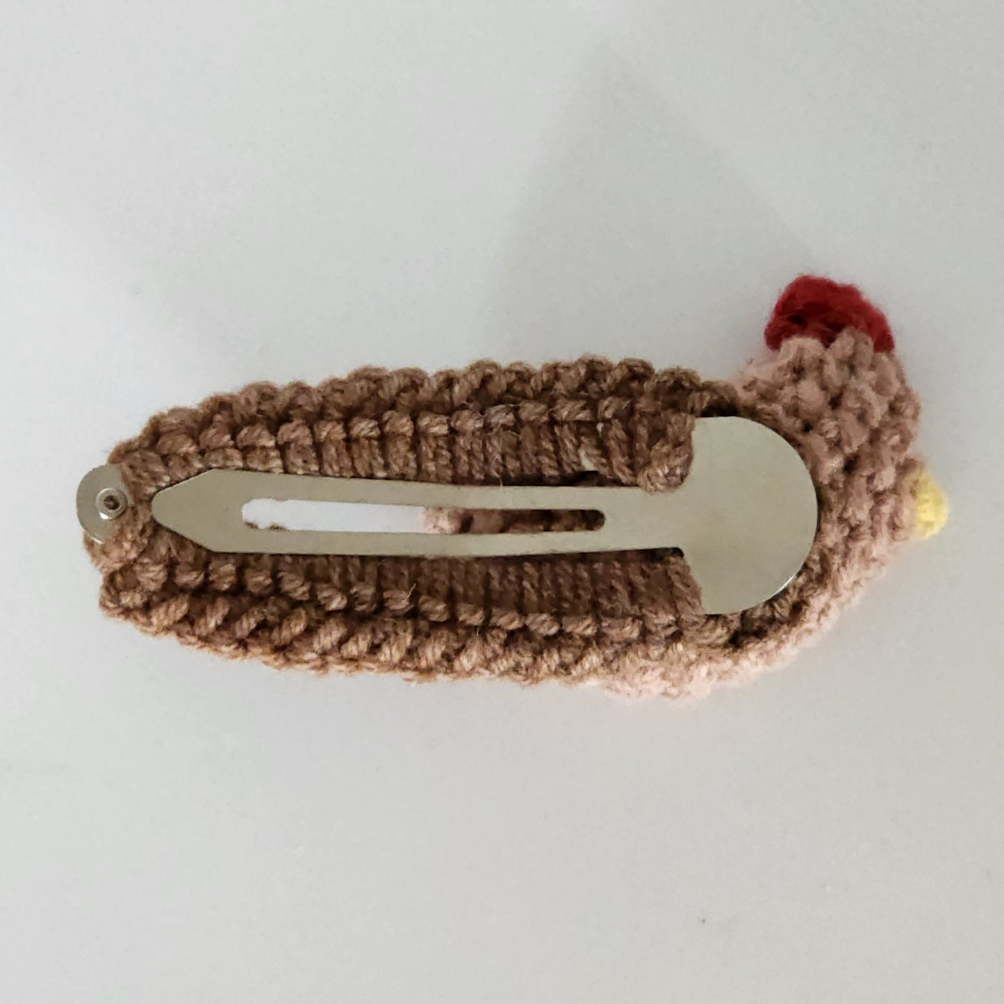 Hair Clip - Chicken (brown)