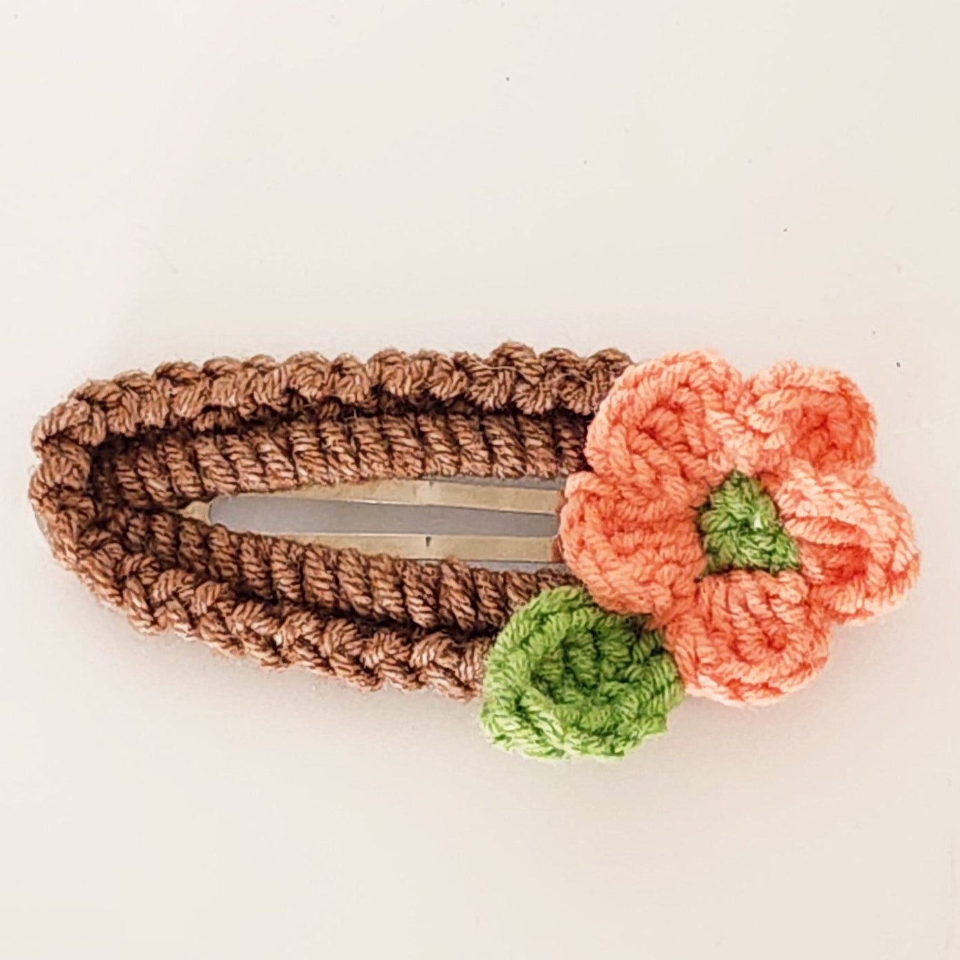 Hair Clip - Flower (Apricot)