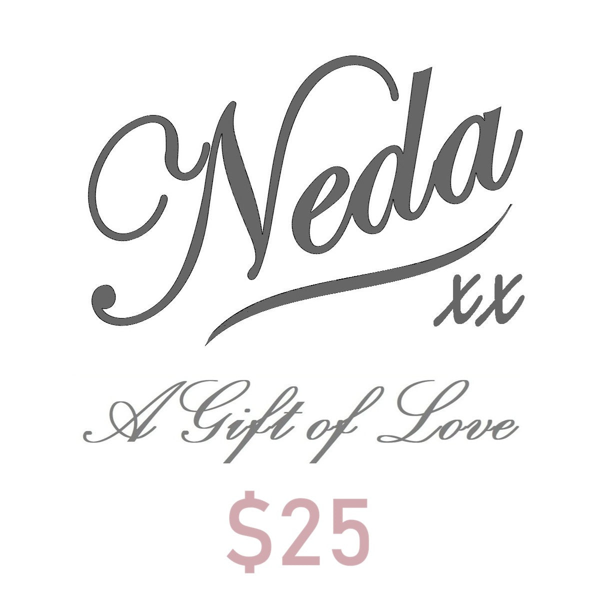 Neda Gift Card $25