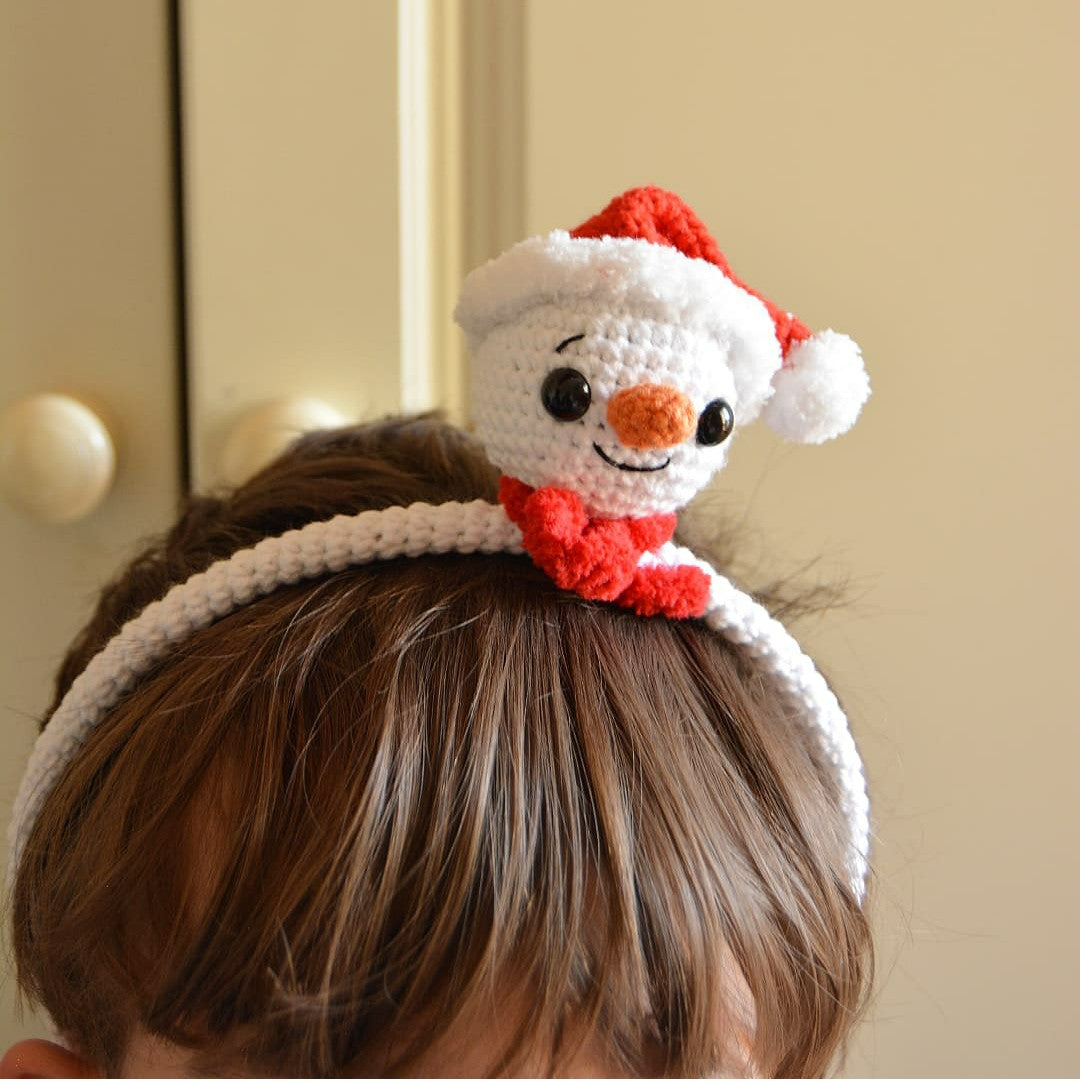 Christmas Head Band - Snowman