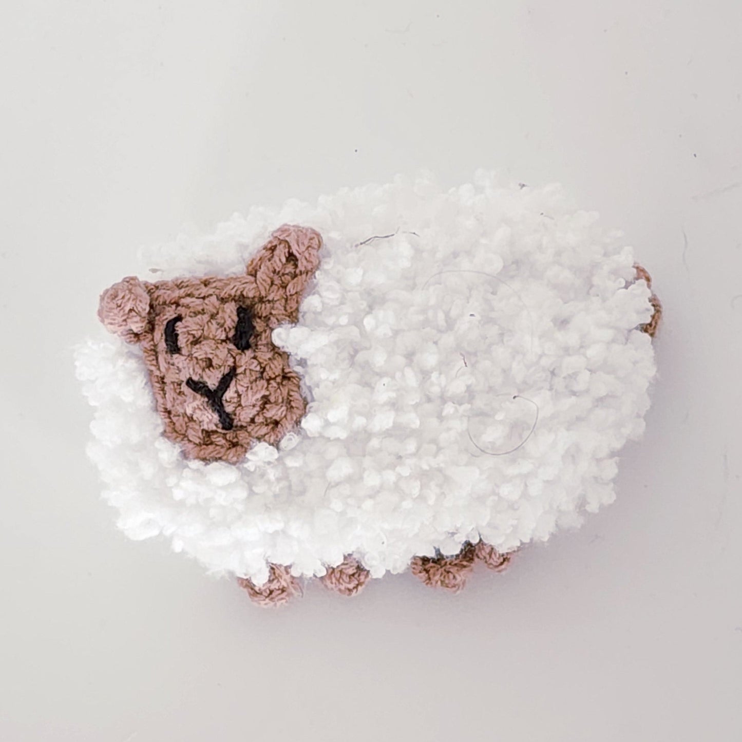 Hair Clip - Sheep (Brown)