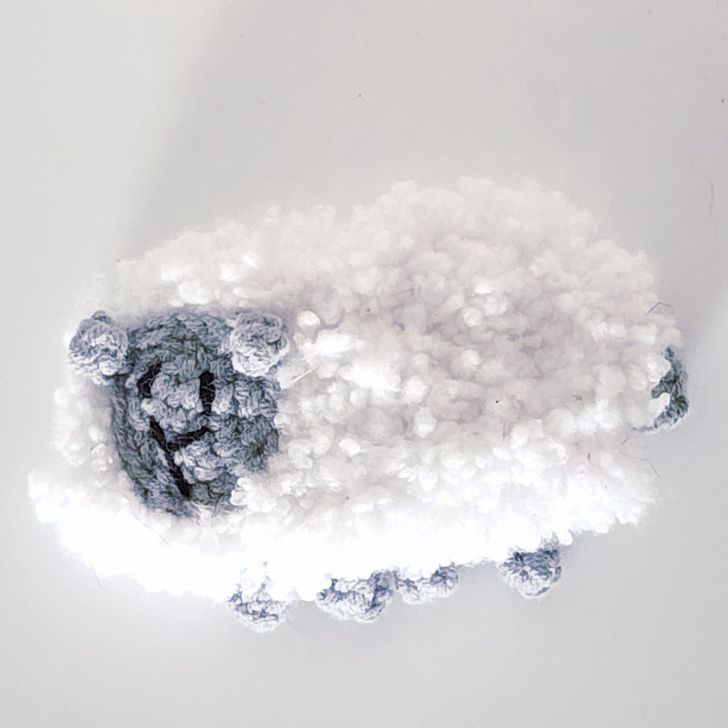 Hair Clip - Sheep (Grey)