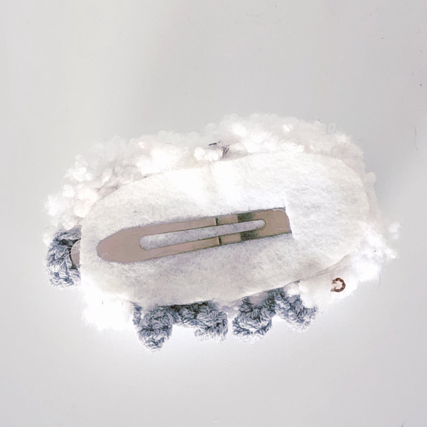 Hair Clip - Sheep (Grey)