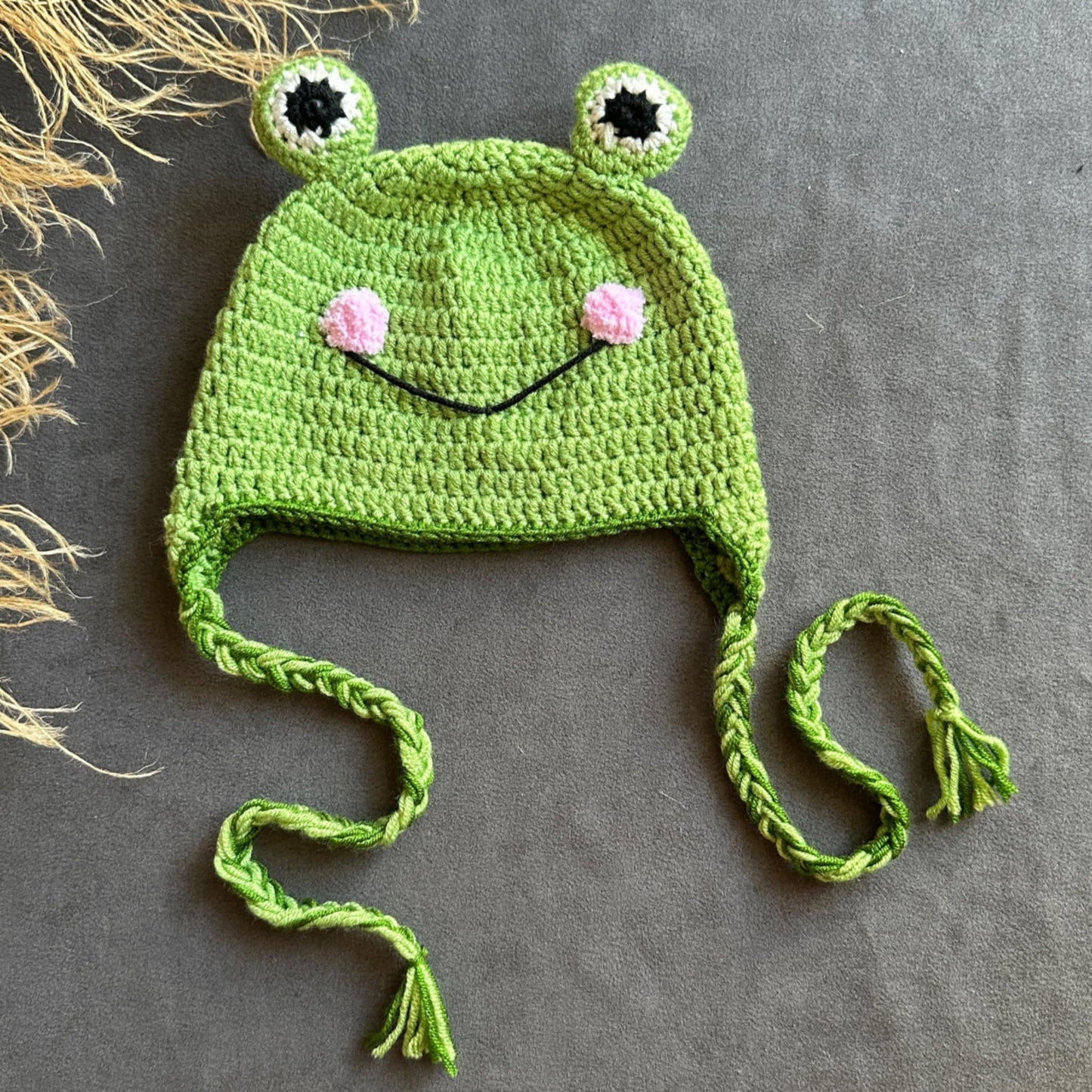 Baby Beanie - Frog