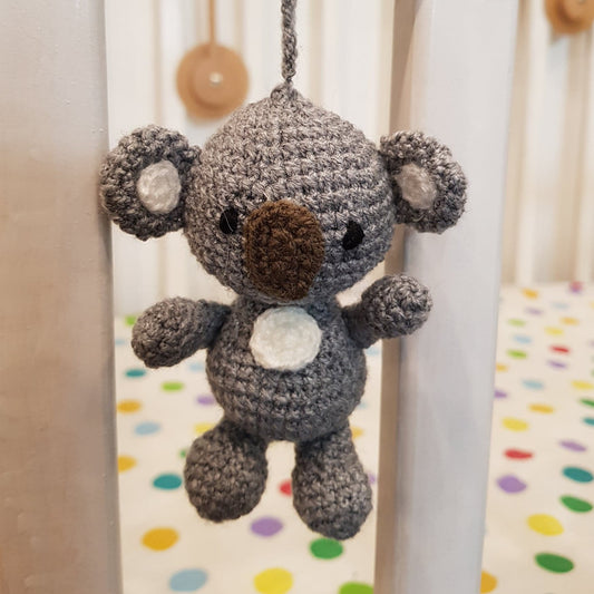 Pram/Cot Creature - Hanging - Happy Koala