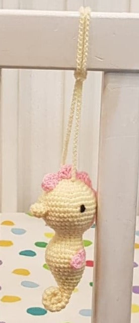 Pram/Cot Creature - Hanging - Seahorse