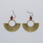 Jewellery - Earrings - Moon (red)