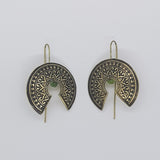 Jewellery - Earrings - Gorgeous Arc (Green)