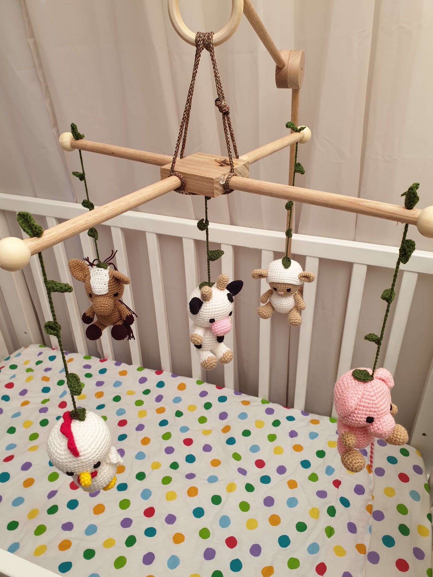 Baby Mobile - Farm Yard