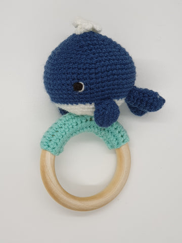 Rattle (Teething) - Whale