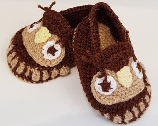 Brilliant Booties - Owl