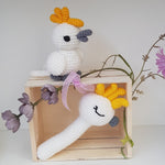 Baby Gift Set - Cockatoo Strait Rattle and Doll