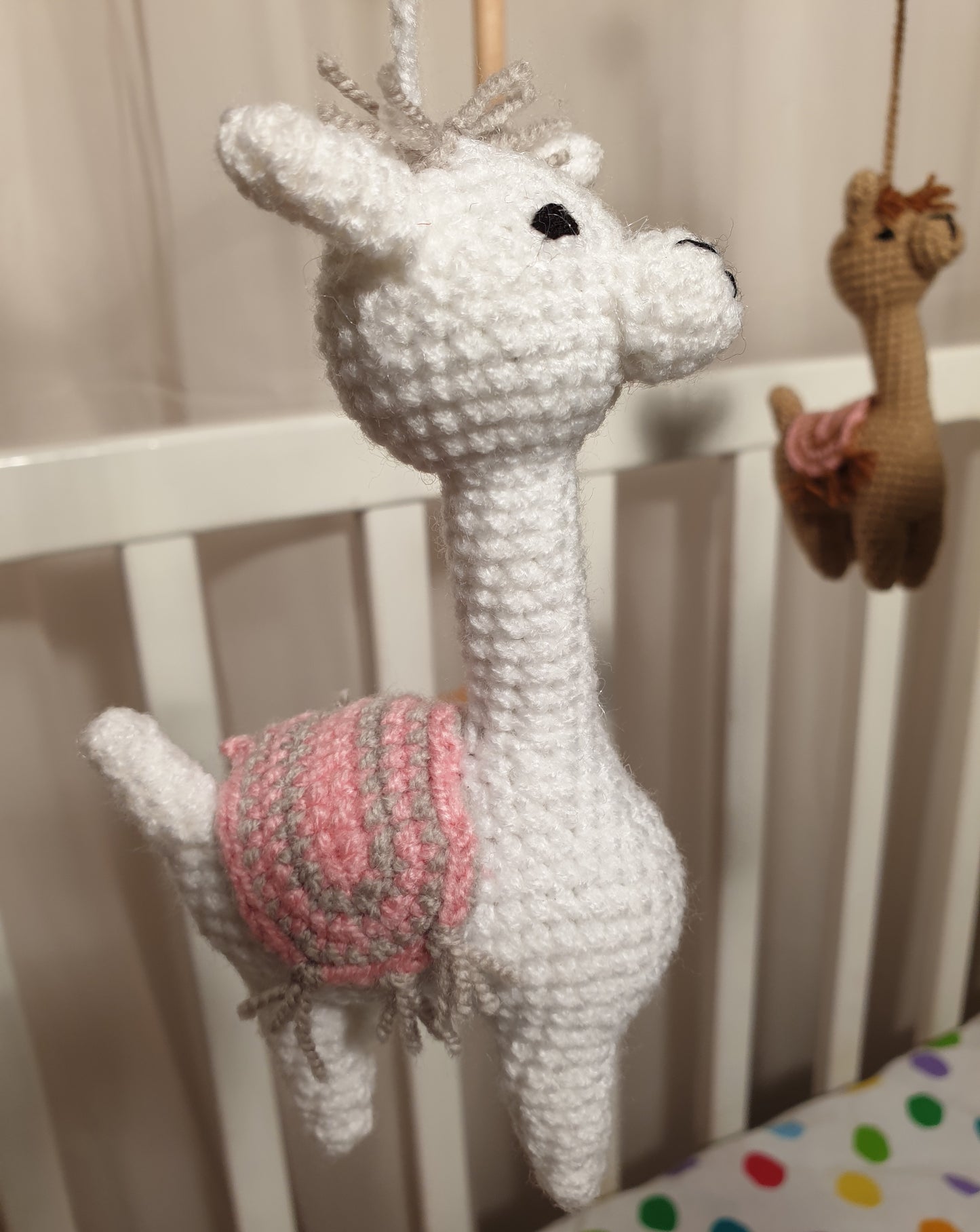 Baby Mobile - Llamas