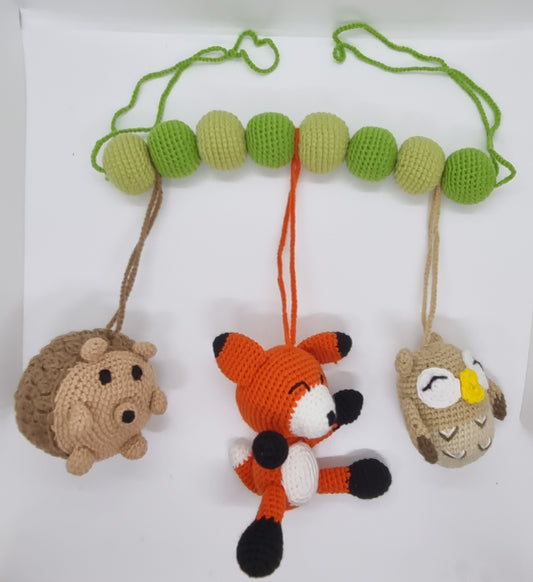 Pram/Cot Creature - Hanging - Woodland Creatures