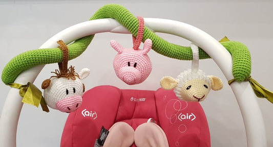 Pram/Cot Creature - Wrap - Farm Yard
